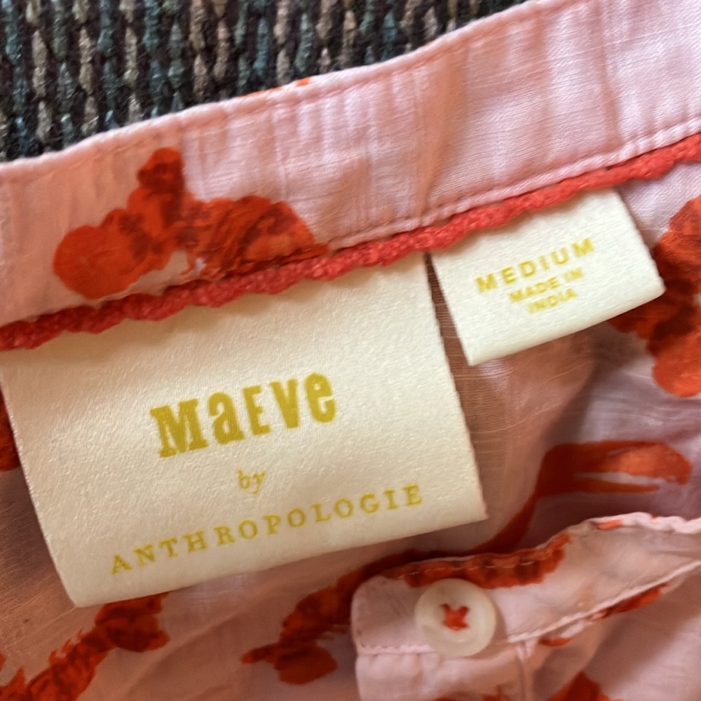 Maeve Anthropologie lobster shirt - Picture 2 of 3